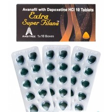 Extra Super Filana (Аванафил 200мг+ Дапоксетин 100мг)  10таб