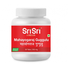 Махайогарадж Гуггул, Mahayograj Guggulu Sri Sri, 30 таб - очищение и омоложение организма!