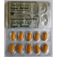 TADALISTA Super Active 20 (Сиалис 20мг) 10таб