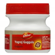 Йогарадж Гуггул (Yograj Guggulu) Dabur, 120 таб - помогает при артрите и боли в мышцах, очищает и омолаживает организм!